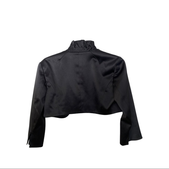 Black CROPPED BLAZER XS - Picture 2 of 6